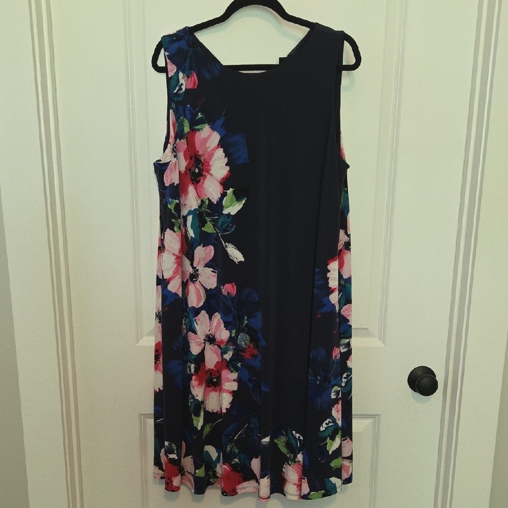 Ralph Lauren A-line Dress in Blue and Pink